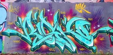 Graffiti Wall - Photo by RISKOone - RISKO, RISKO, ONE (2013)