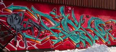 Graffiti Wall - Photo by RISKOone - risko, risko, one (2013)