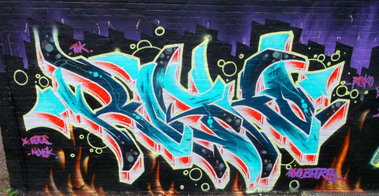 Graffiti Wall - Photo by RISKOone - risko, risko, one (2014)