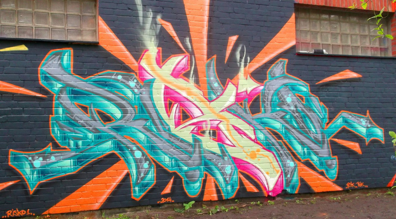 Graffiti Wall - Photo by RISKOone - risko, risko, one (2014)