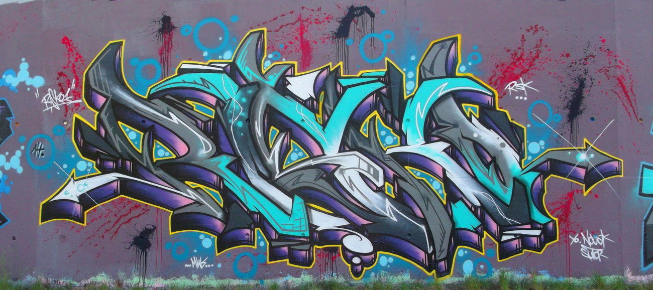 Graffiti Wall - Photo by RISKOone - risko, rsk, tgk (2014)
