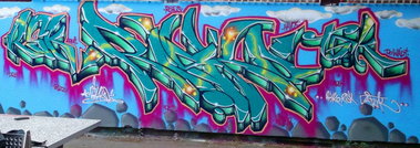 Graffiti Wall - Photo by RISKOone - risko, rsk, tgk (2013)