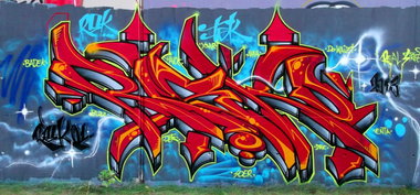 Graffiti Wall - Photo by RISKOone - risko, rsk, tgk (2013)