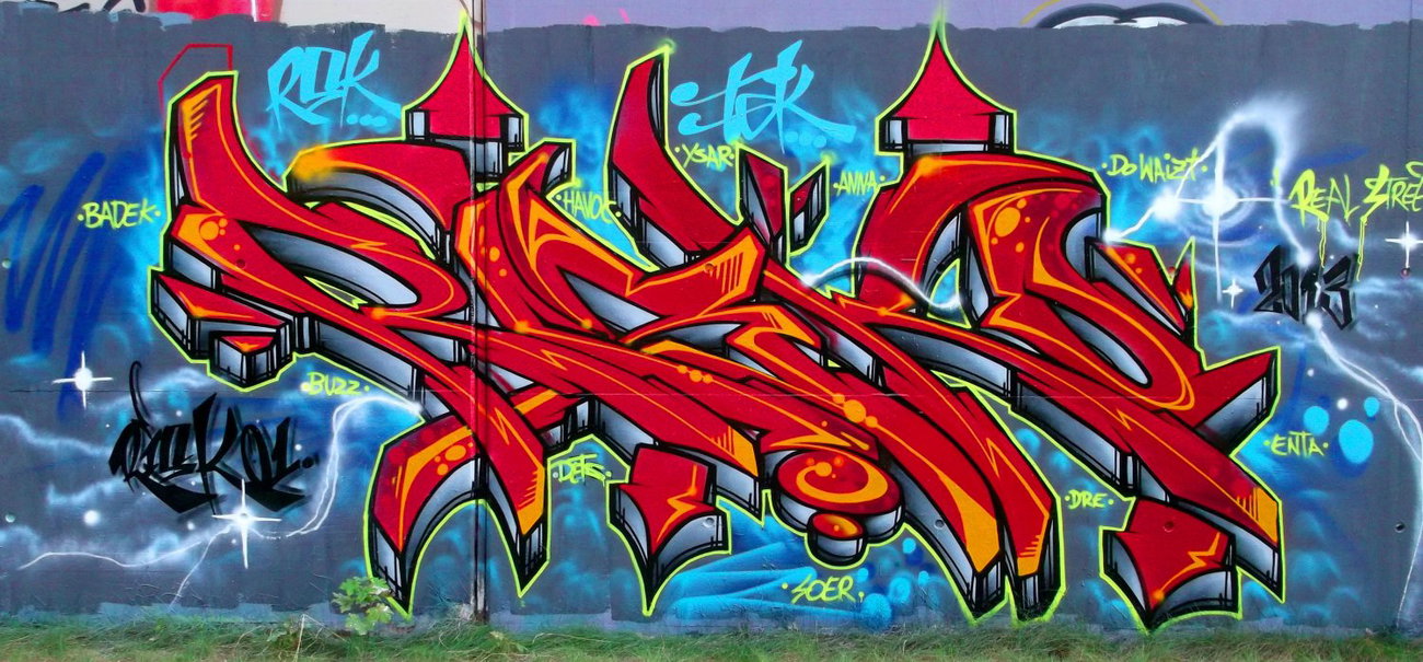 Graffiti Wall - Photo by RISKOone - risko, rsk, tgk (2013)