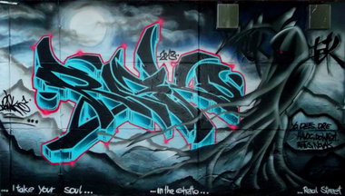 Graffiti Wall - Photo by RISKOone - risko, rsk, tgk (2013)