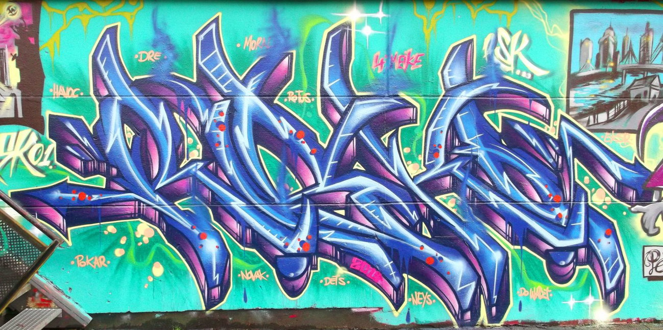 Graffiti Wall - Photo by RISKOone - risko, rsk, tgk (2014)