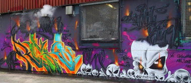 Graffiti Wall - Photo by RISKOone - ALL, YOU, NEED (2014)