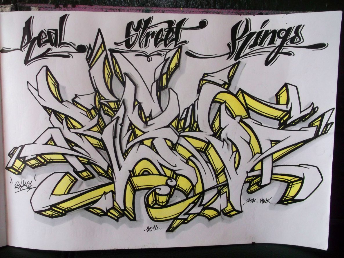 Graffiti Sketch - Photo by RISKOone - risko, one, rsk (2014)