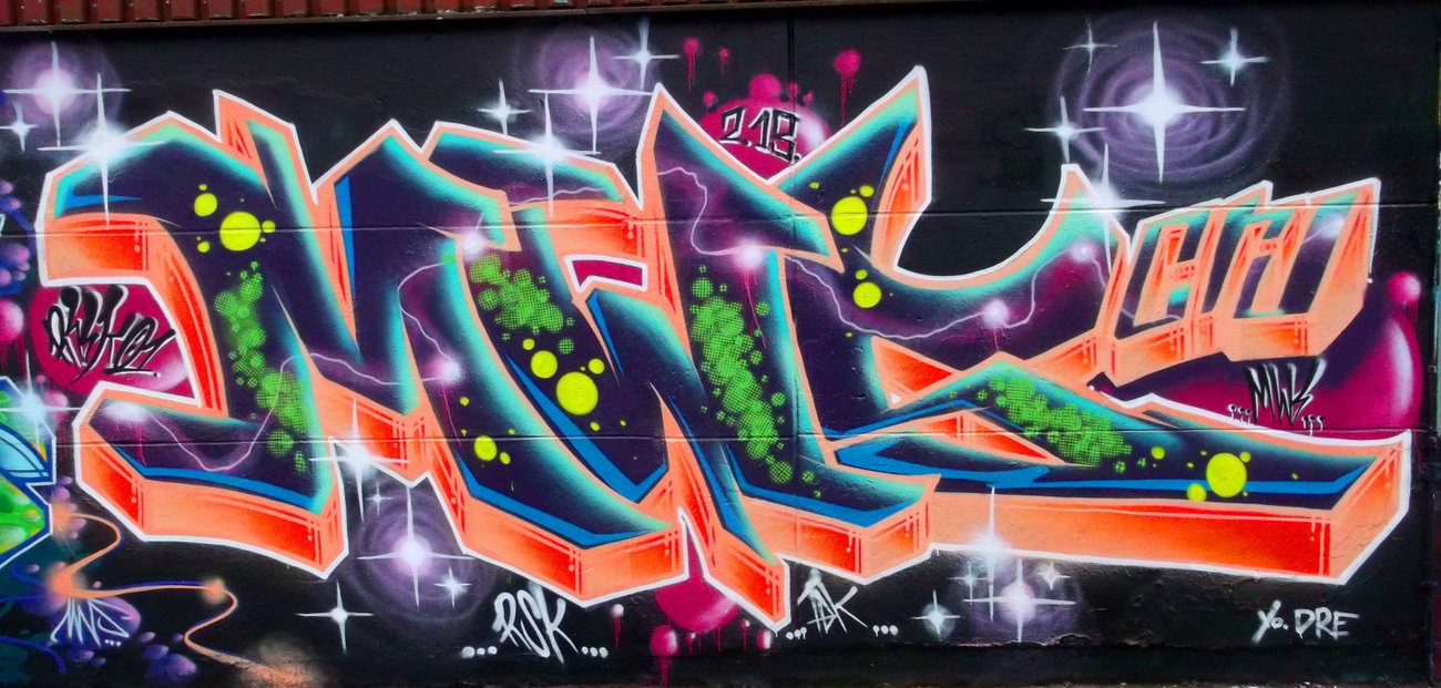 Graffiti Wall - Photo by RISKOone (2013)