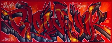 Graffiti Wall - Photo by RISKOone - bloody, ink, risko (2013)