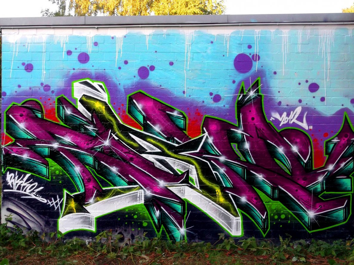 Graffiti Wall - Photo by RISKOone - risko, rsk, gk (2013)