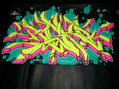 Graffiti Sketch - Photo by RISKOone - risko, rsk, mws (2013)