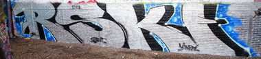 Graffiti Bombing - Photo by RISKOone - real, street, kingz (2013)