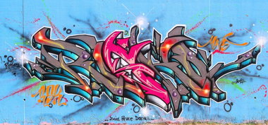 Graffiti Wall - Photo by RISKOone - risko, ris, ko (2014)