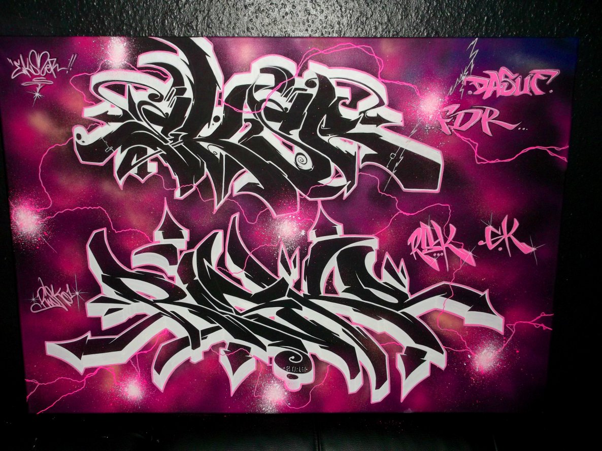 Graffiti Artwork - Photo by RISKOone - eksr, risko, suf (2013)