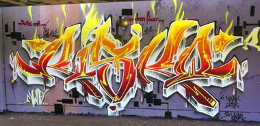 Graffiti Wall - Photo by RISKOone - risko, rsk, mws (2014)