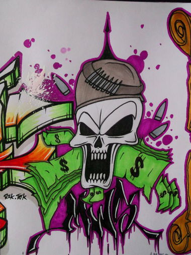 Graffiti Sketch - Photo by RISKOone - risko, mws, rsk (2014)
