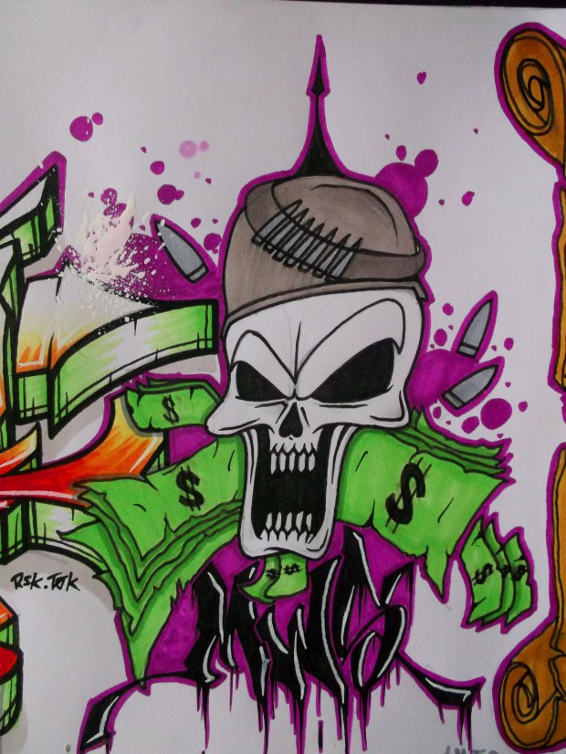 Graffiti Sketch - Photo by RISKOone - risko, mws, rsk (2014)
