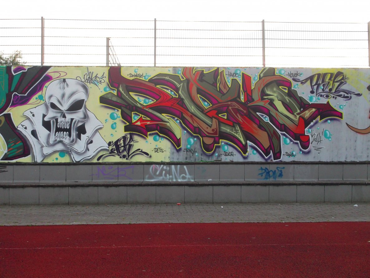 Graffiti Wall - Photo by RISKOone - risko, mws, rsk (2014)