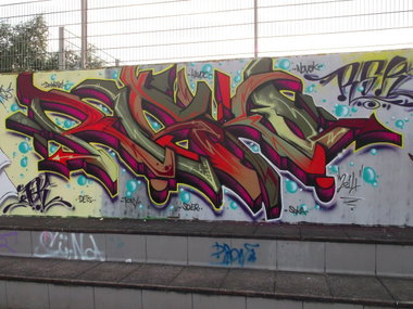 Graffiti Wall - Photo by RISKOone - risko, rsk, tgk (2014)