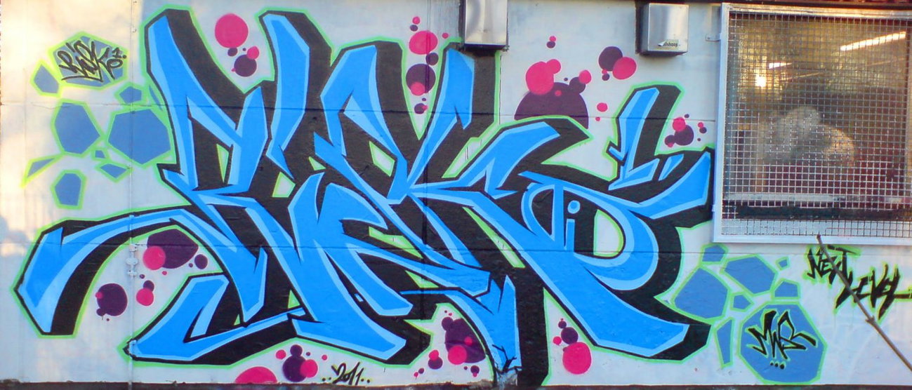 Graffiti Wall - Photo by RISKOone - RISKO, rsk, tgk (2011)