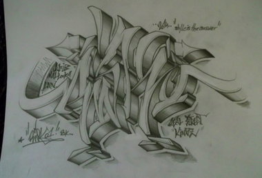 Graffiti Sketch - Photo by RISKOone - risko, rsk, mws (2014)