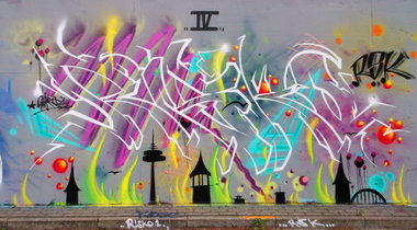 Graffiti Wall - Photo by RISKOone - risko, rsk, tgk (2014)