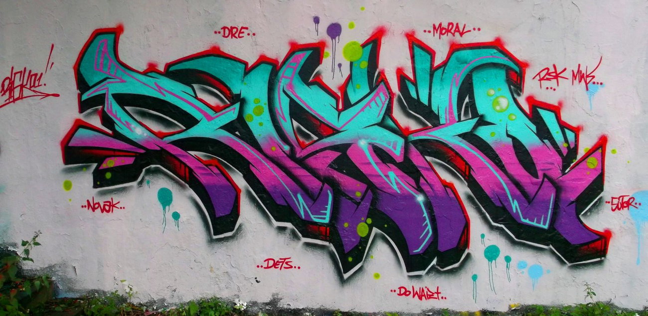 Graffiti Wall in Italy - Photo by RISKOone - risko, rsk, reste (2014)