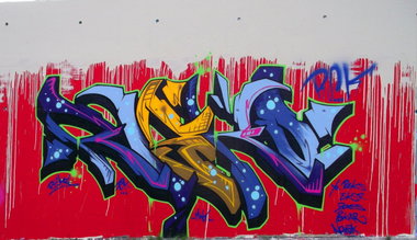 Graffiti Wall - Photo by RISKOone - RISKO, RSK, mws (2014)