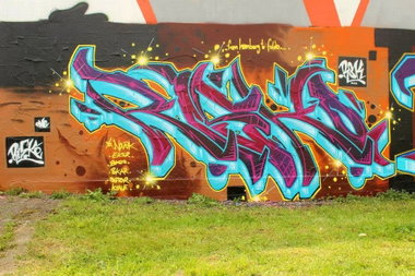 Graffiti Wall - Photo by RISKOone - risko, mws, rsk (2014)