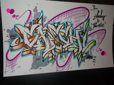 Graffiti Sketch - Photo by RISKOone - GASCHI, RISKO, RSK (2014)