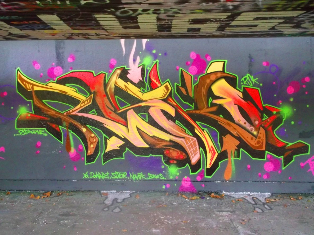 Graffiti Wall - Photo by RISKOone - risko, rsk, tgk (2014)