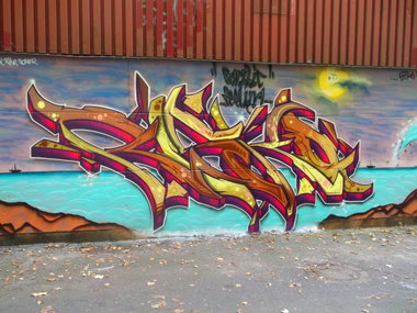 Graffiti Wall - Photo by RISKOone - risko, rsk, tgk (2014)
