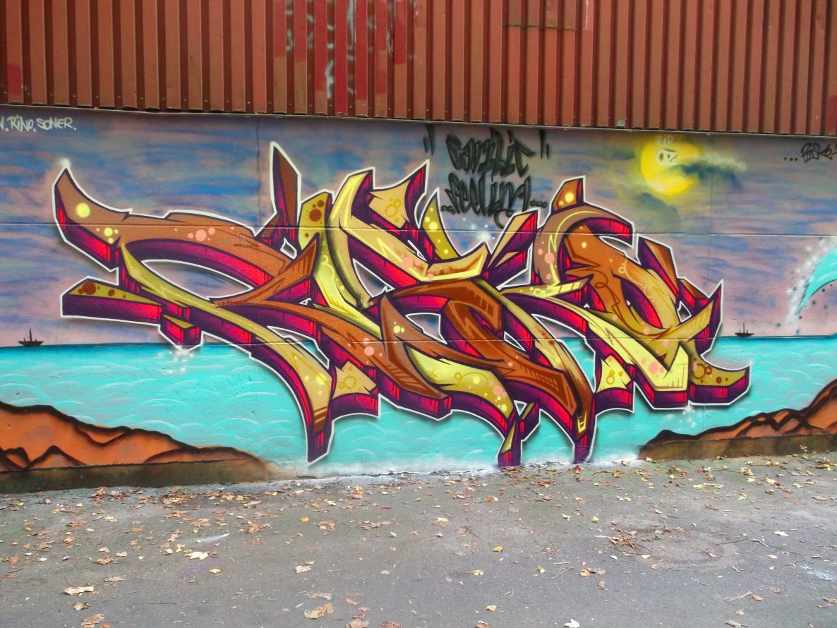 Graffiti Wall - Photo by RISKOone - risko, rsk, tgk (2014)