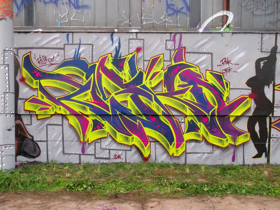 Graffiti Wall - Photo by RISKOone - risko, rsk, tgk (2014)