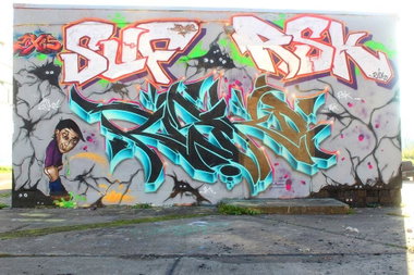 Graffiti Wall - Photo by RISKOone - risko, one, zoxes (2014)
