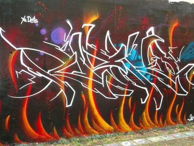 Graffiti Wall - Photo by RISKOone - risko, one, risko (2014)