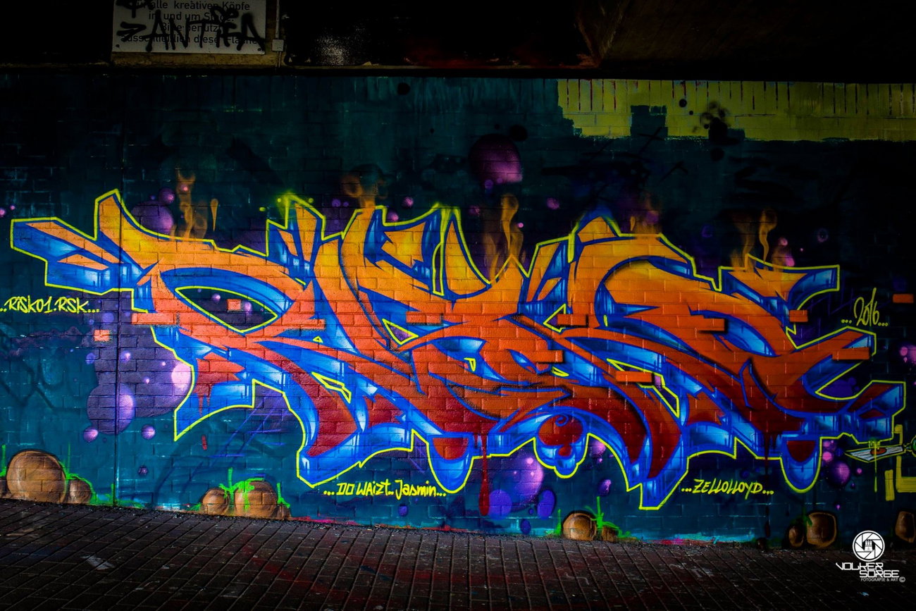 Graffiti Wall - Photo by RISKOone (2016)
