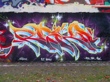 Graffiti Wall - Photo by RISKOone - risko, rsk, tgk (2014)