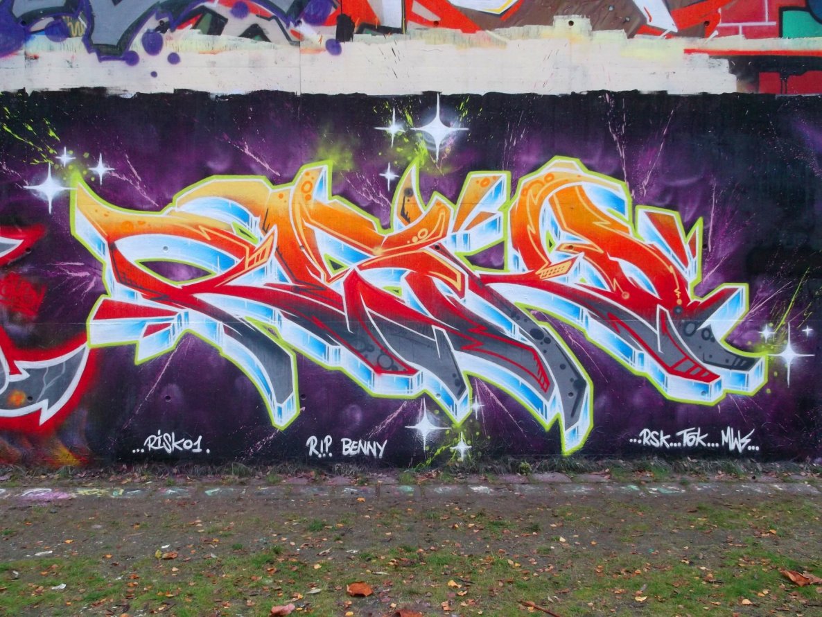 Graffiti Wall - Photo by RISKOone - risko, rsk, tgk (2014)