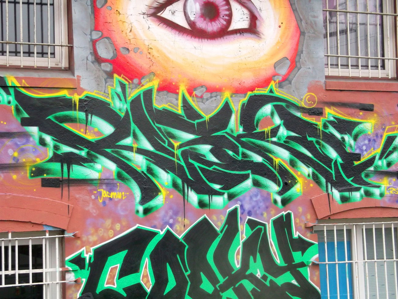 Graffiti Wall - Photo by RISKOone - risko, cooky, fazr (2017)