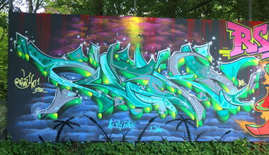 Graffiti Wall - Photo by RISKOone - risko, dets, rsk (2016)