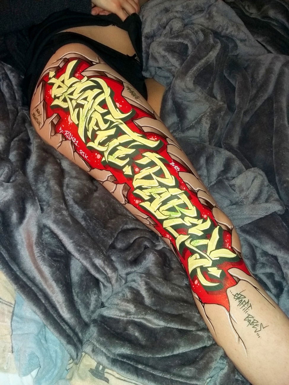 Graffiti Artwork - Photo by RISKOone - risko, rsk, hamburg (2018)