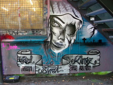 Graffiti Wall - Photo by RISKOone - real, street, kings (2016)