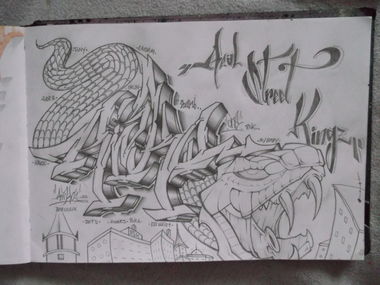 Graffiti Sketch - Photo by RISKOone - risko, rsk, mws (2016)