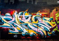 Graffiti Wall - Photo by RISKOone - risko, rsk, hamburg