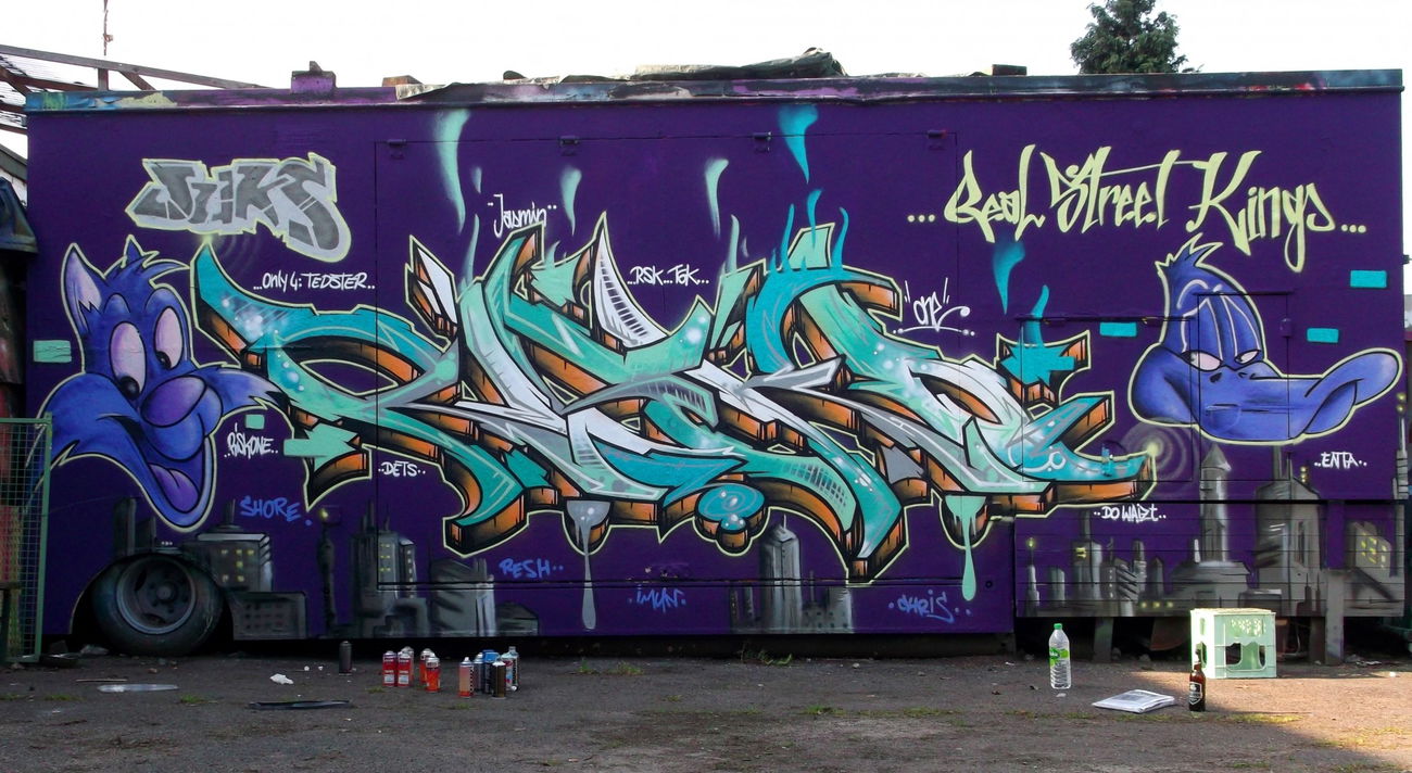 Graffiti Artwork - Photo by RISKOone - risko, one, rsk (2016)