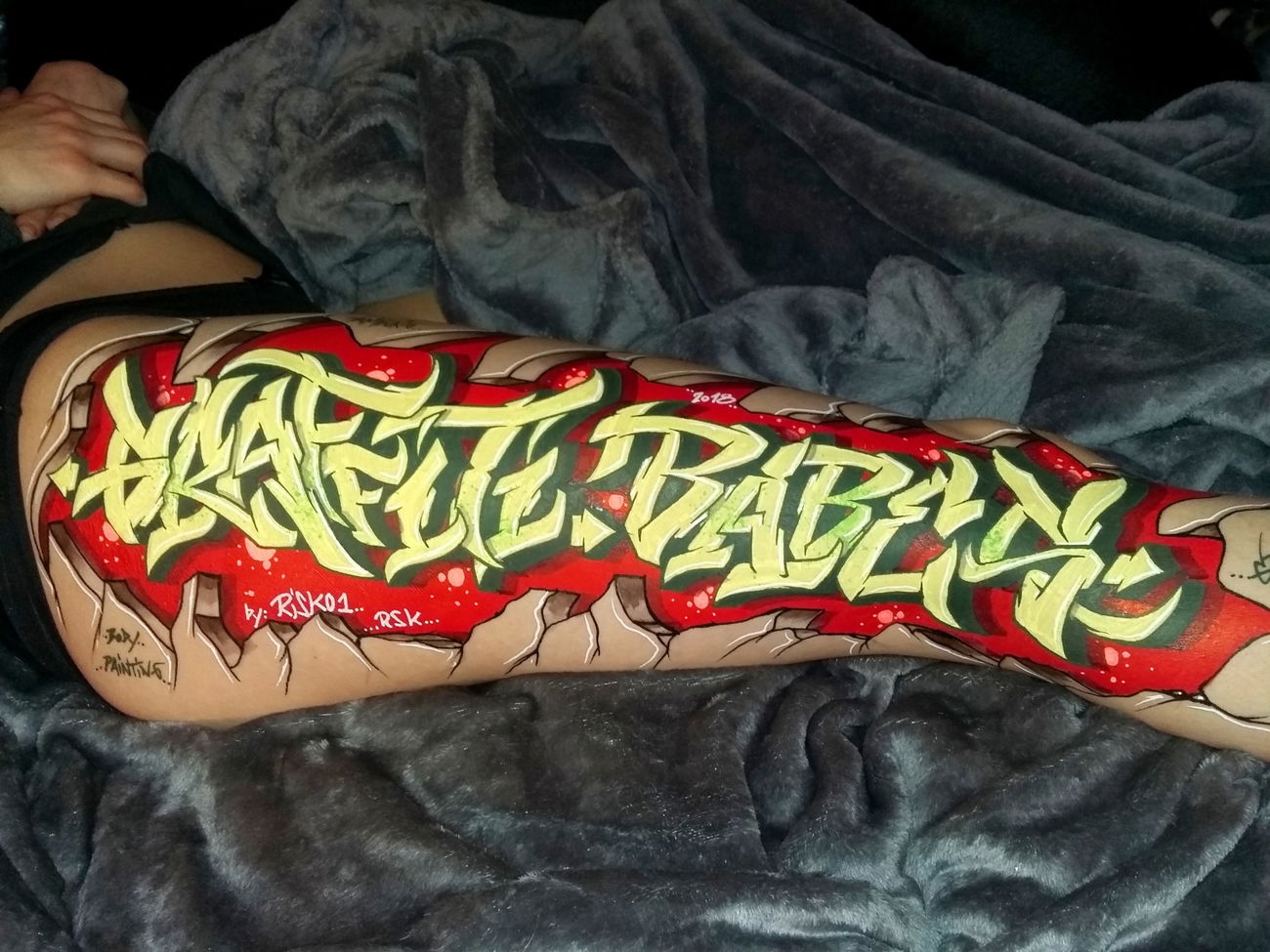 Graffiti Artwork - Photo by RISKOone - risko, rsk, hamburg