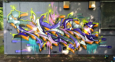 Graffiti Wall - Photo by RISKOone - risko, rsk, mws (2016)