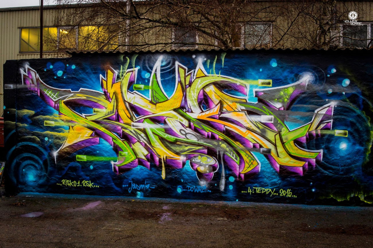 Graffiti Wall - Photo by RISKOone - risko, one, rsk (2016)